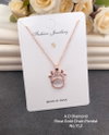AD Diamond Designer Chain Pendant Set 3 Wholesale Manufacturers
